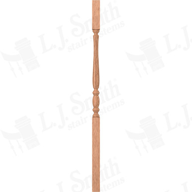 L.J. Smith 1-3/4" Square Top Baluster · LJF-2105-O 42 — stair parts selection with LeviArs Design & Remodeling