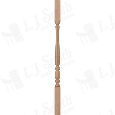 L.J. Smith 1-3/4" Square Top Baluster · LJF-2105-P 34 — stair parts selection with LeviArs Design & Remodeling