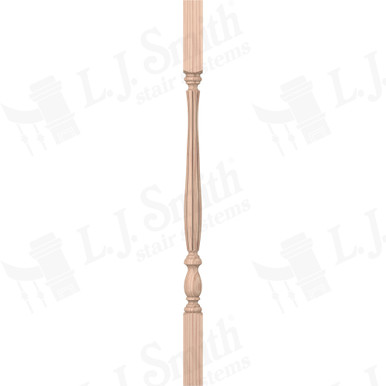 L.J. Smith 1-3/4" Square Top Baluster · LJF-2905-B 34 — stair parts selection with LeviArs Design & Remodeling