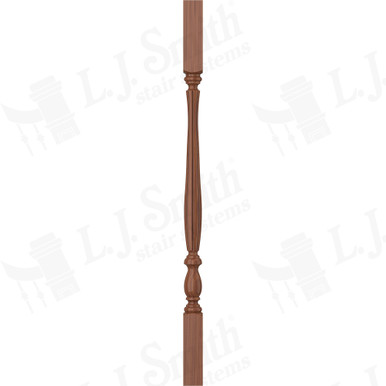 L.J. Smith 1-3/4" Square Top Baluster · LJF-2905-C 34 — stair parts selection with LeviArs Design & Remodeling
