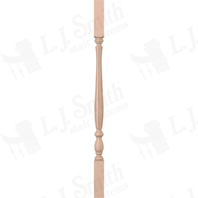 L.J. Smith 1-3/4" Square Top Baluster · LJF-2905-M 34 — stair parts selection with LeviArs Design & Remodeling