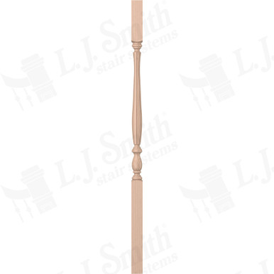 L.J. Smith 1-3/4" Square Top Baluster · LJF-2905-M 42 — stair parts selection with LeviArs Design & Remodeling