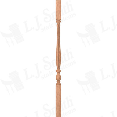 L.J. Smith 1-3/4" Square Top Baluster · LJF-2905-O 38 — stair parts selection with LeviArs Design & Remodeling