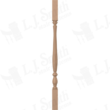 L.J. Smith 1-3/4" Square Top Baluster · LJF-2905-P 34 — stair parts selection with LeviArs Design & Remodeling