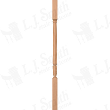 L.J. Smith 1-3/4" Square Top Baluster · LJP-2005-AL 38 — stair parts selection with LeviArs Design & Remodeling