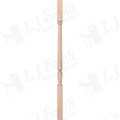 L.J. Smith 1-3/4" Square Top Baluster · LJP-2005-B 38 — stair parts selection with LeviArs Design & Remodeling