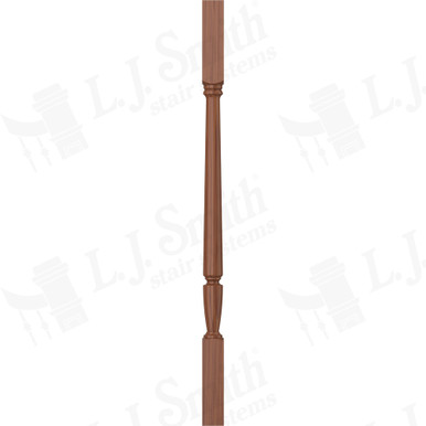 L.J. Smith 1-3/4" Square Top Baluster · LJP-2005-C 34 — stair parts selection with LeviArs Design & Remodeling
