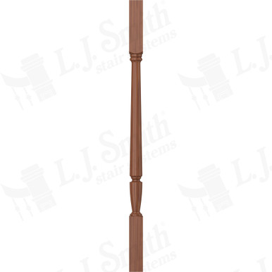 L.J. Smith 1-3/4" Square Top Baluster · LJP-2005-HC 34 — stair parts selection with LeviArs Design & Remodeling