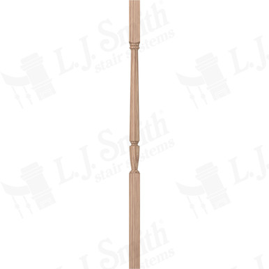 L.J. Smith 1-3/4" Square Top Baluster · LJP-2005-HK 42 — stair parts selection with LeviArs Design & Remodeling