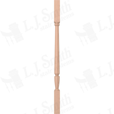 L.J. Smith 1-3/4" Square Top Baluster · LJP-2005-HM 34 — stair parts selection with LeviArs Design & Remodeling