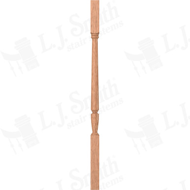 L.J. Smith 1-3/4" Square Top Baluster · LJP-2005-O 38 — stair parts selection with LeviArs Design & Remodeling
