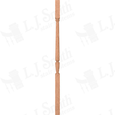 L.J. Smith 1-3/4" Square Top Baluster · LJP-2005-O 42 — stair parts selection with LeviArs Design & Remodeling