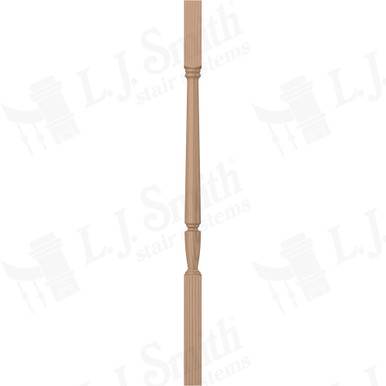 L.J. Smith 1-3/4" Square Top Baluster · LJP-2005-P 38 — stair parts selection with LeviArs Design & Remodeling