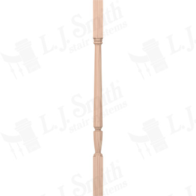 L.J. Smith 1-3/4" Square Top Baluster · LJP-20058-B 34 — stair parts selection with LeviArs Design & Remodeling