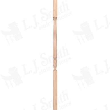 L.J. Smith 1-3/4" Square Top Baluster · LJP-20058-B 42 — stair parts selection with LeviArs Design & Remodeling