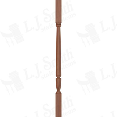 L.J. Smith 1-3/4" Square Top Baluster · LJP-20058-C 34 — stair parts selection with LeviArs Design & Remodeling