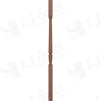 L.J. Smith 1-3/4" Square Top Baluster · LJP-20058-C 42 — stair parts selection with LeviArs Design & Remodeling