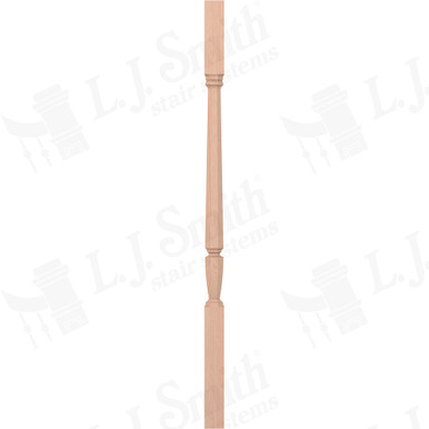 L.J. Smith 1-3/4" Square Top Baluster · LJP-20058-HM 38 — stair parts selection with LeviArs Design & Remodeling