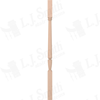 L.J. Smith 1-3/4" Square Top Baluster · LJP-20058-M 38 — stair parts selection with LeviArs Design & Remodeling