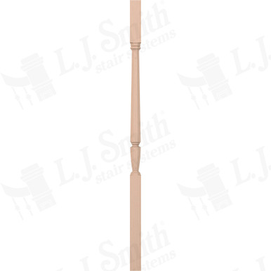 L.J. Smith 1-3/4" Square Top Baluster · LJP-20058-M 42 — stair parts selection with LeviArs Design & Remodeling