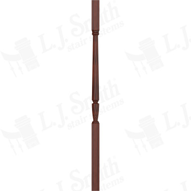 L.J. Smith 1-3/4" Square Top Baluster · LJP-20058-MH 42 — stair parts selection with LeviArs Design & Remodeling