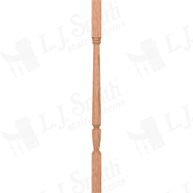 L.J. Smith 1-3/4" Square Top Baluster · LJP-20058-O 34 — stair parts selection with LeviArs Design & Remodeling