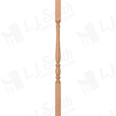 L.J. Smith 1-3/4" Square Top Baluster · LJP-2105-AL 36 — stair parts selection with LeviArs Design & Remodeling