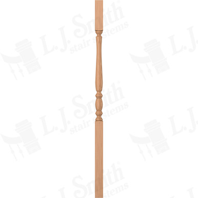 L.J. Smith 1-3/4" Square Top Baluster · LJP-2105-AL 42 — stair parts selection with LeviArs Design & Remodeling