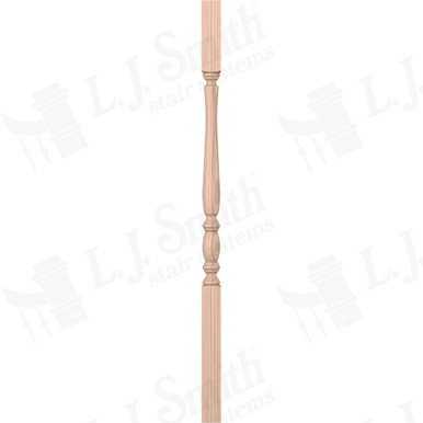 L.J. Smith 1-3/4" Square Top Baluster · LJP-2105-B 38 — stair parts selection with LeviArs Design & Remodeling