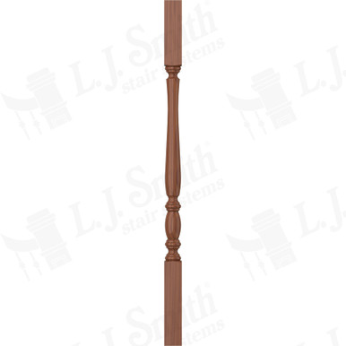 L.J. Smith 1-3/4" Square Top Baluster · LJP-2105-C 34 — stair parts selection with LeviArs Design & Remodeling