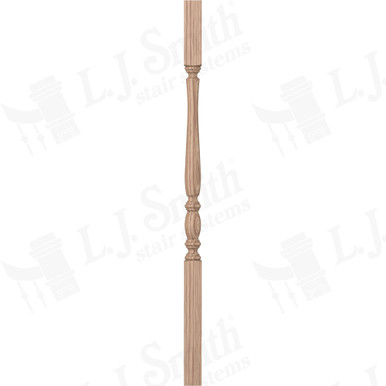 L.J. Smith 1-3/4" Square Top Baluster · LJP-2105-HK 38 — stair parts selection with LeviArs Design & Remodeling