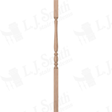 L.J. Smith 1-3/4" Square Top Baluster · LJP-2105-HK 42 — stair parts selection with LeviArs Design & Remodeling