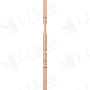 L.J. Smith 1-3/4" Square Top Baluster · LJP-2105-HM 34 — stair parts selection with LeviArs Design & Remodeling