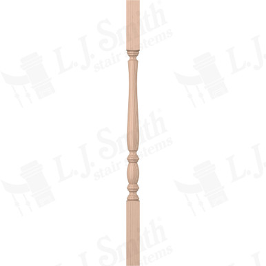L.J. Smith 1-3/4" Square Top Baluster · LJP-2105-M 34 — stair parts selection with LeviArs Design & Remodeling