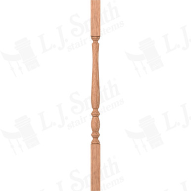 L.J. Smith 1-3/4" Square Top Baluster · LJP-2105-O 34 — stair parts selection with LeviArs Design & Remodeling