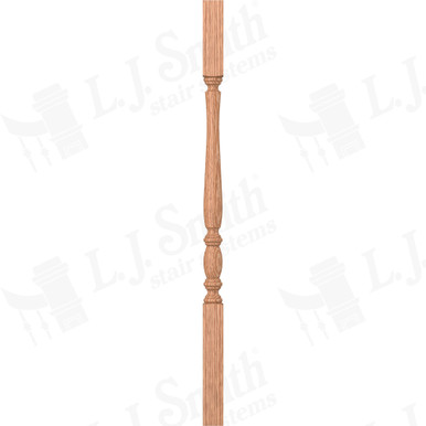 L.J. Smith 1-3/4" Square Top Baluster · LJP-2105-O 36 — stair parts selection with LeviArs Design & Remodeling