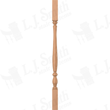 L.J. Smith 1-3/4" Square Top Baluster · LJP-2905-AL 34 — stair parts selection with LeviArs Design & Remodeling
