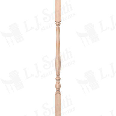 L.J. Smith 1-3/4" Square Top Baluster · LJP-2905-B 34 — stair parts selection with LeviArs Design & Remodeling