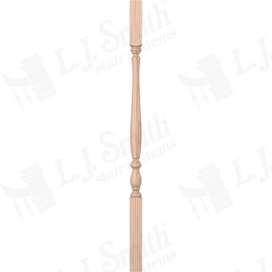 L.J. Smith 1-3/4" Square Top Baluster · LJP-2905-B 38 — stair parts selection with LeviArs Design & Remodeling