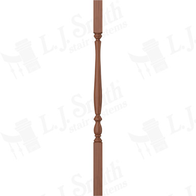 L.J. Smith 1-3/4" Square Top Baluster · LJP-2905-C 38 — stair parts selection with LeviArs Design & Remodeling