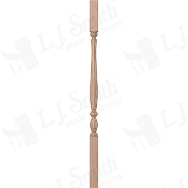 L.J. Smith 1-3/4" Square Top Baluster · LJP-2905-HK 38 — stair parts selection with LeviArs Design & Remodeling