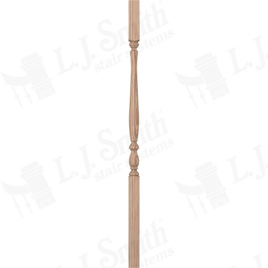 L.J. Smith 1-3/4" Square Top Baluster · LJP-2905-HK 42 — stair parts selection with LeviArs Design & Remodeling