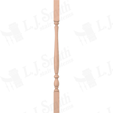 L.J. Smith 1-3/4" Square Top Baluster · LJP-2905-HM 34 — stair parts selection with LeviArs Design & Remodeling