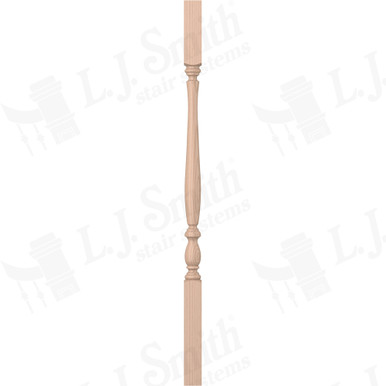 L.J. Smith 1-3/4" Square Top Baluster · LJP-2905-M 38 — stair parts selection with LeviArs Design & Remodeling