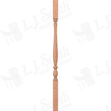 L.J. Smith 1-3/4" Square Top Baluster · LJP-2905-O 38 — stair parts selection with LeviArs Design & Remodeling