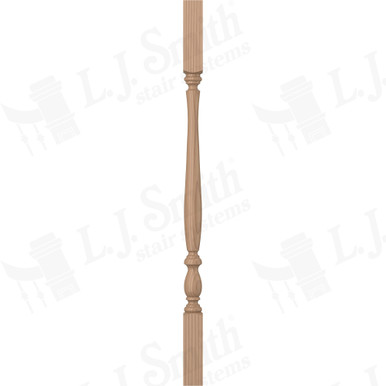 L.J. Smith 1-3/4" Square Top Baluster · LJP-2905-P 34 — stair parts selection with LeviArs Design & Remodeling