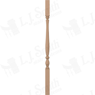 L.J. Smith 1-3/4" Square Top Baluster · LJP-2905-P 38 — stair parts selection with LeviArs Design & Remodeling