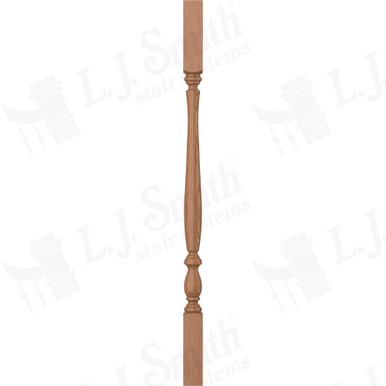 L.J. Smith 1-3/4" Square Top Baluster · LJP-2905-WO 34 — stair parts selection with LeviArs Design & Remodeling