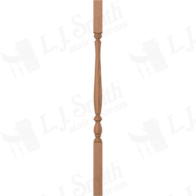 L.J. Smith 1-3/4" Square Top Baluster · LJP-2905-WO 38 — stair parts selection with LeviArs Design & Remodeling