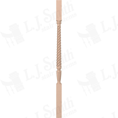 L.J. Smith 1-3/4" Square Top Baluster · LJT-2005-M 38 — stair parts selection with LeviArs Design & Remodeling
